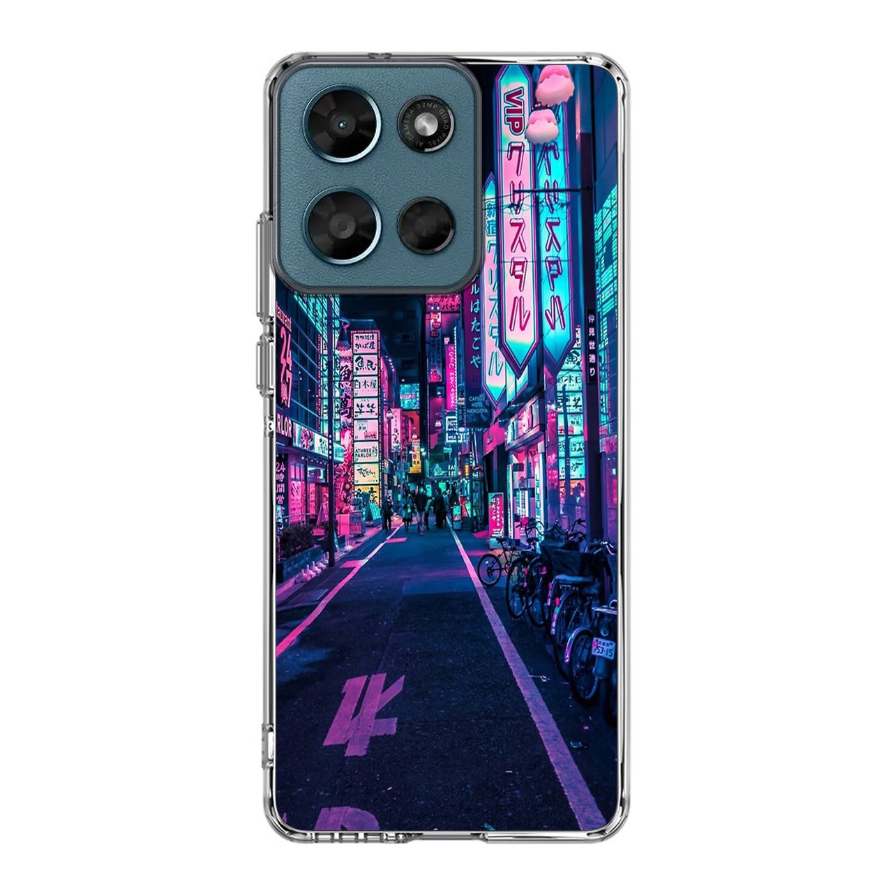 Tokyo Street Wonderful Neon Motorola Moto G Play 2026 Case