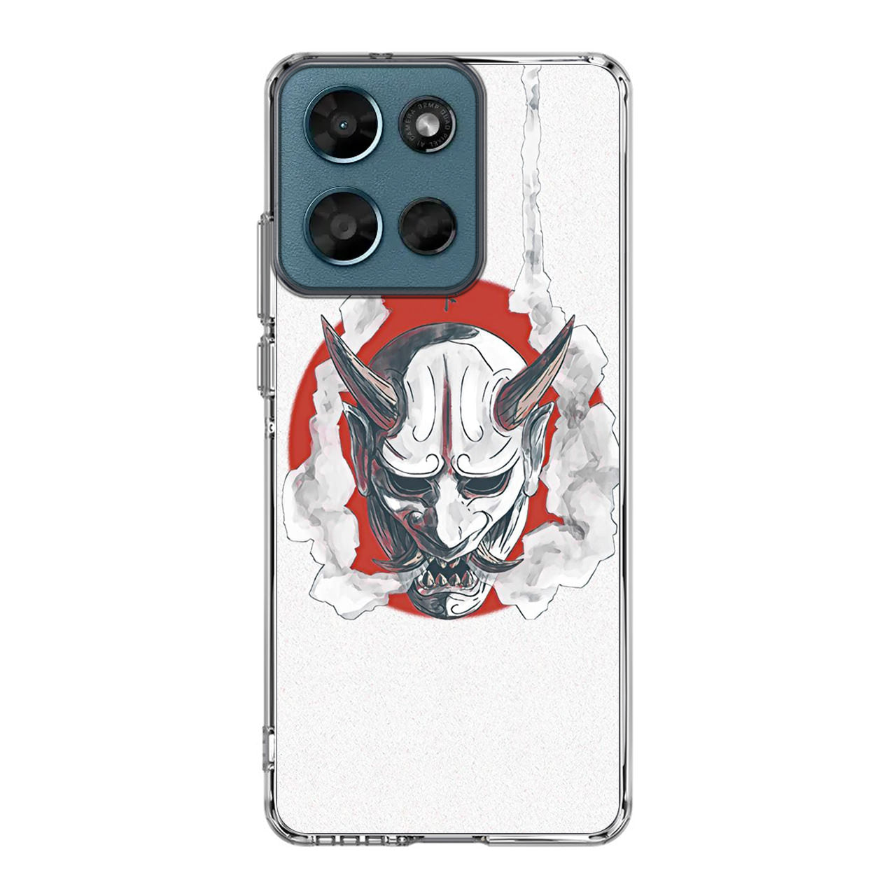 Japanese Oni Mask Motorola Moto G Play 2026 Case