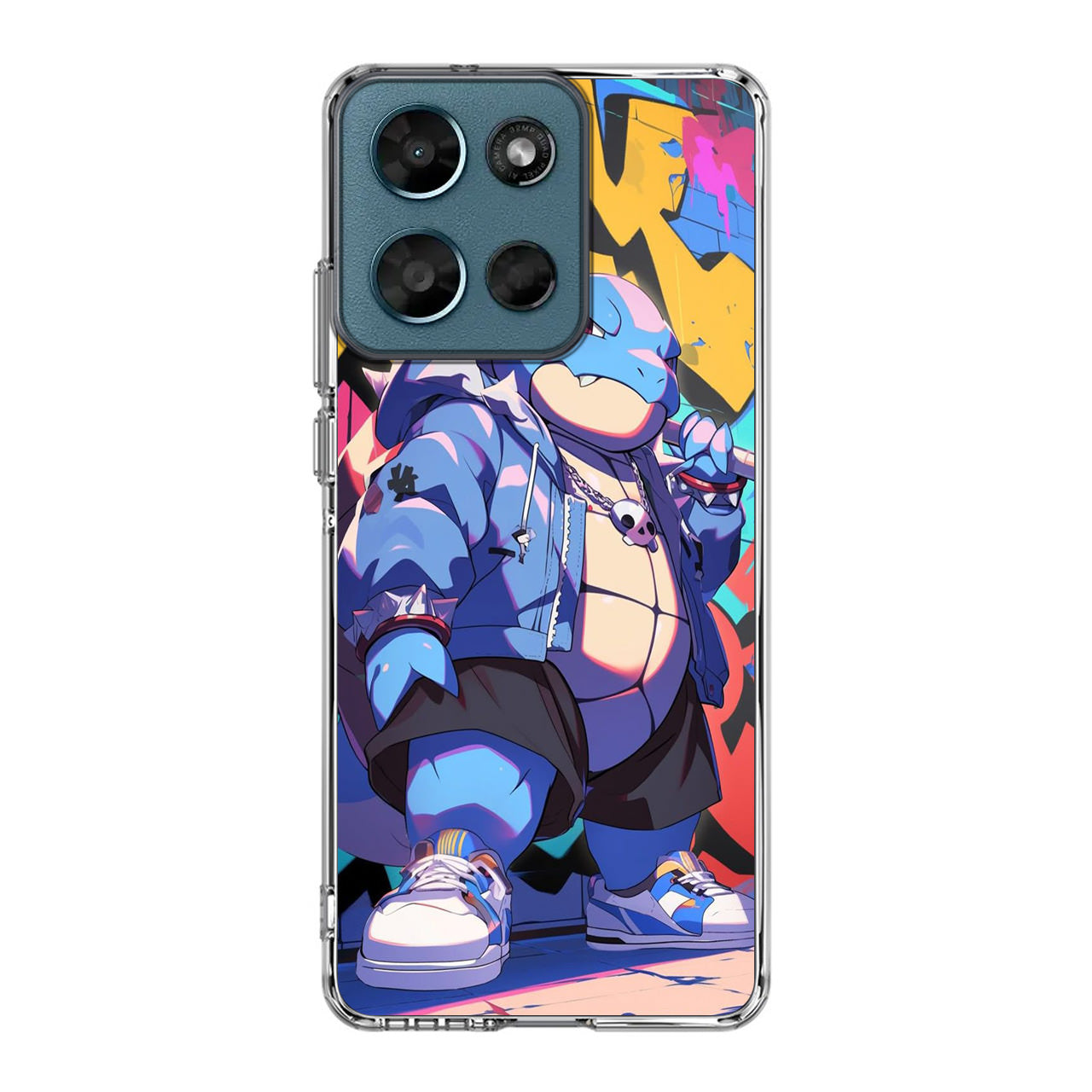 Blastoise Breaks The Block Motorola Moto G Play 2026 Case