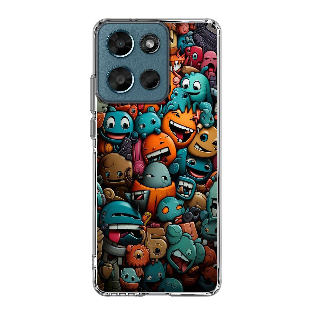 Chaos Chuckles Invasion Motorola Moto G Play 2026 Case