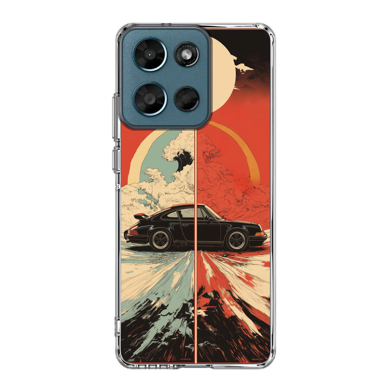 Duality Drive Moonlight and Magma Motorola Moto G Play 2026 Case