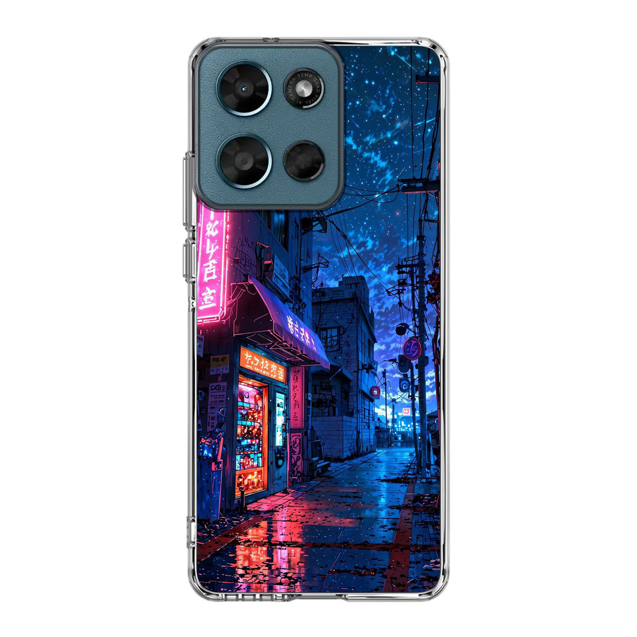 Japan Neon Reverie Motorola Moto G Play 2026 Case