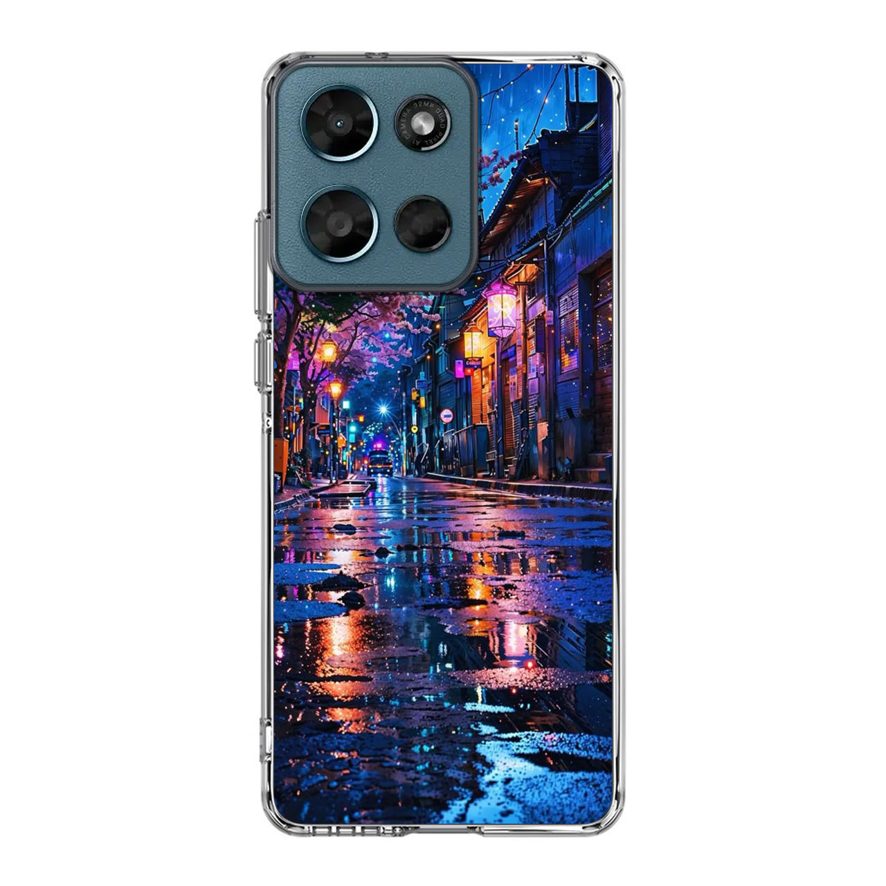 Midnight Sakura Glow Motorola Moto G Play 2026 Case
