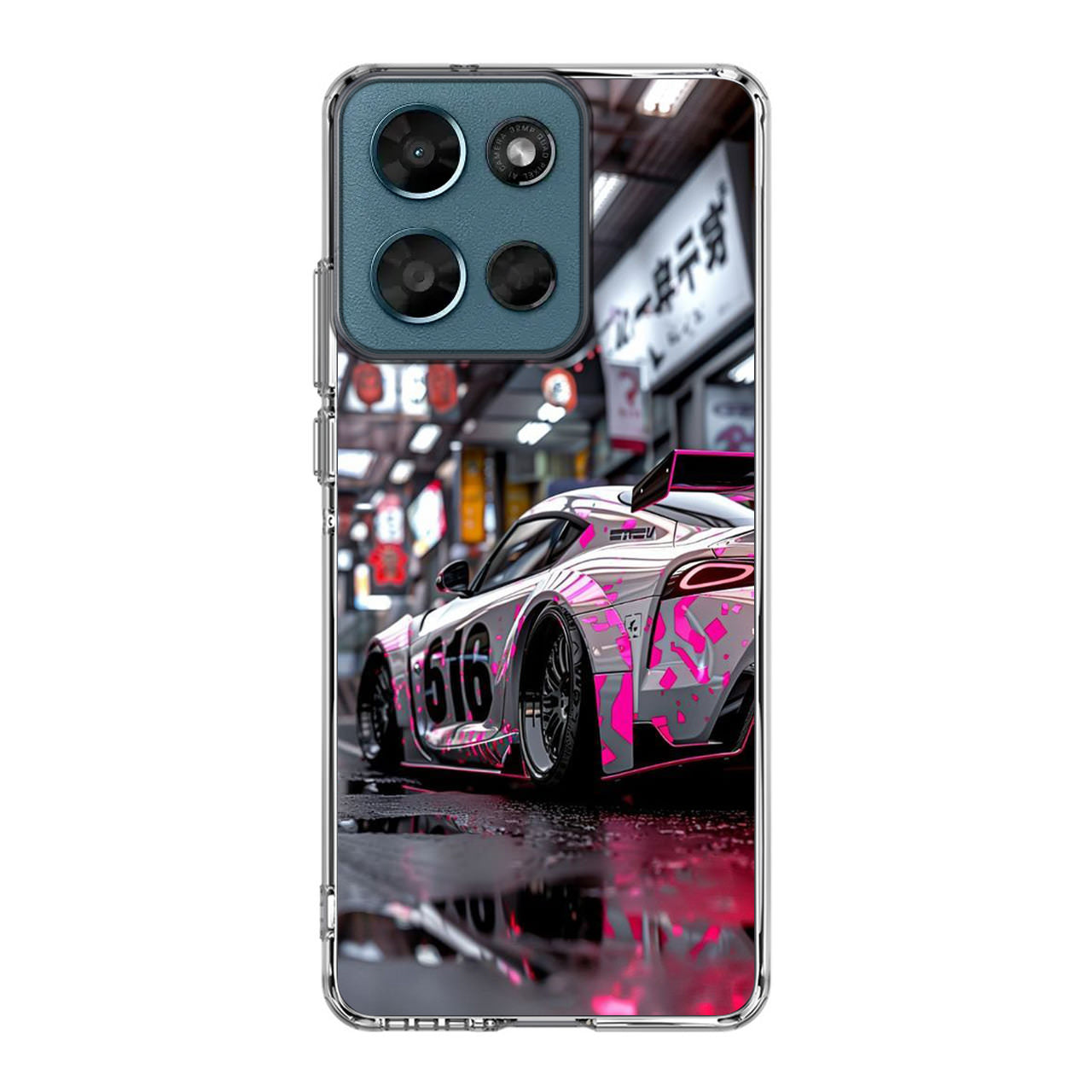 Neon Apex Drift Dreams Motorola Moto G Play 2026 Case