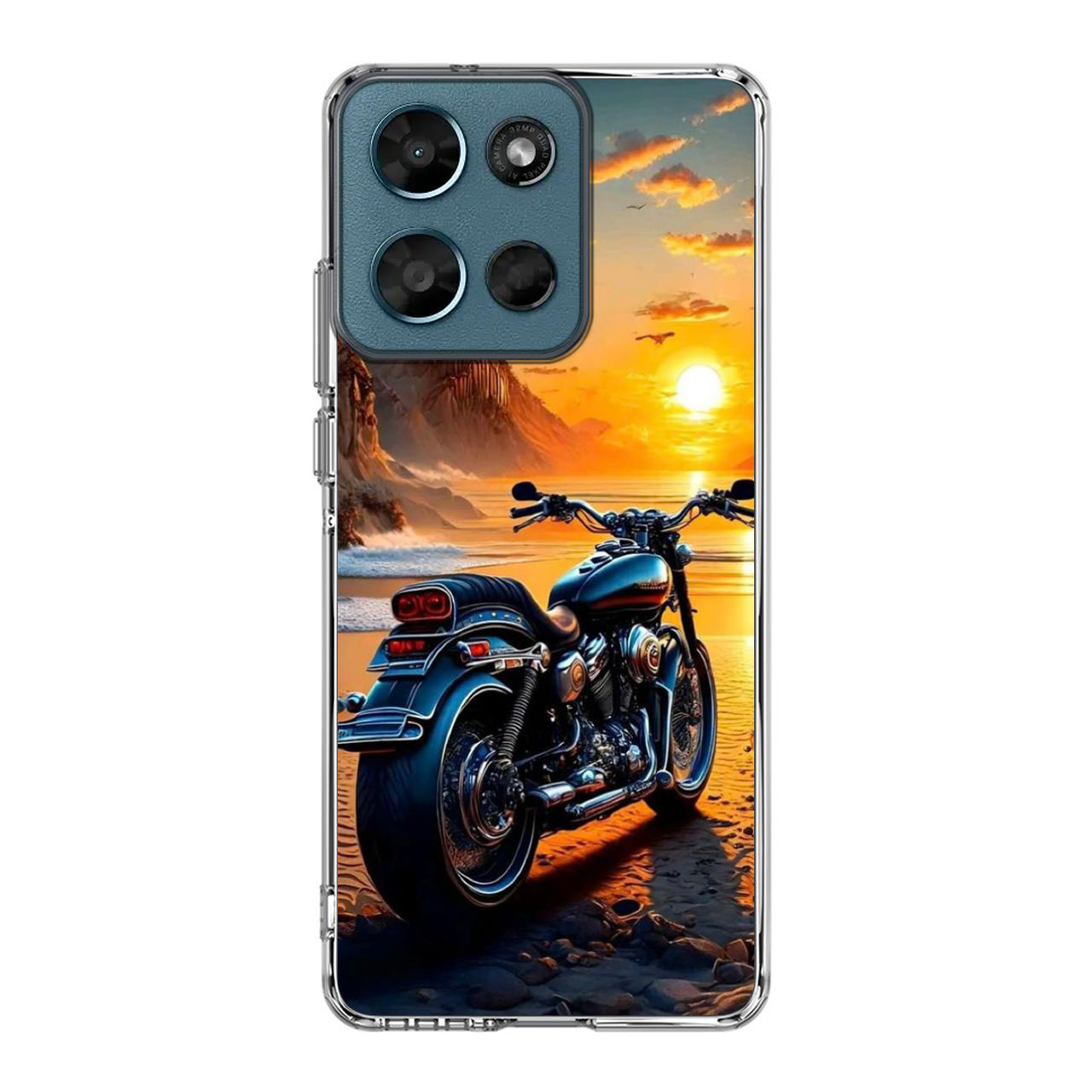 Ride Into the Blaze Motorola Moto G Play 2026 Case