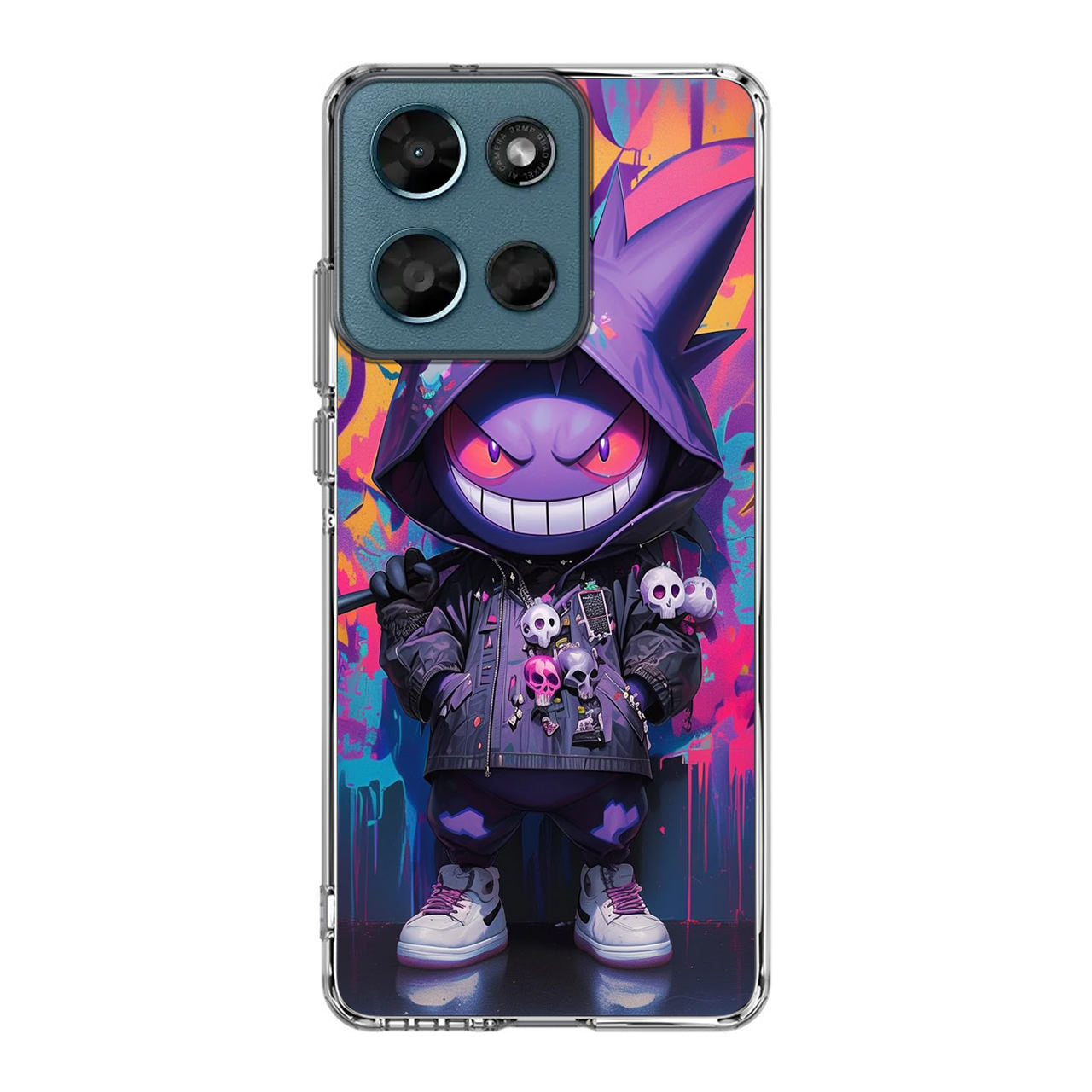 Shadow Drip Gengar Goes Street Motorola Moto G Play 2026 Case