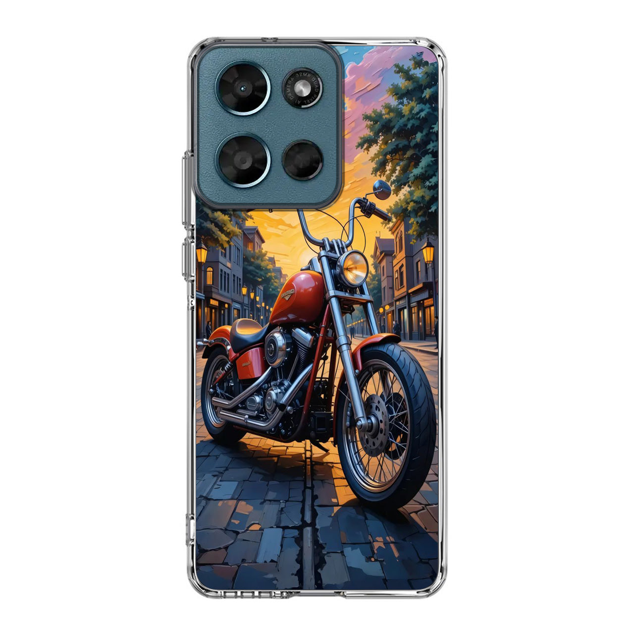 Sunset Thunder Ride Into the Glow Motorola Moto G Play 2026 Case
