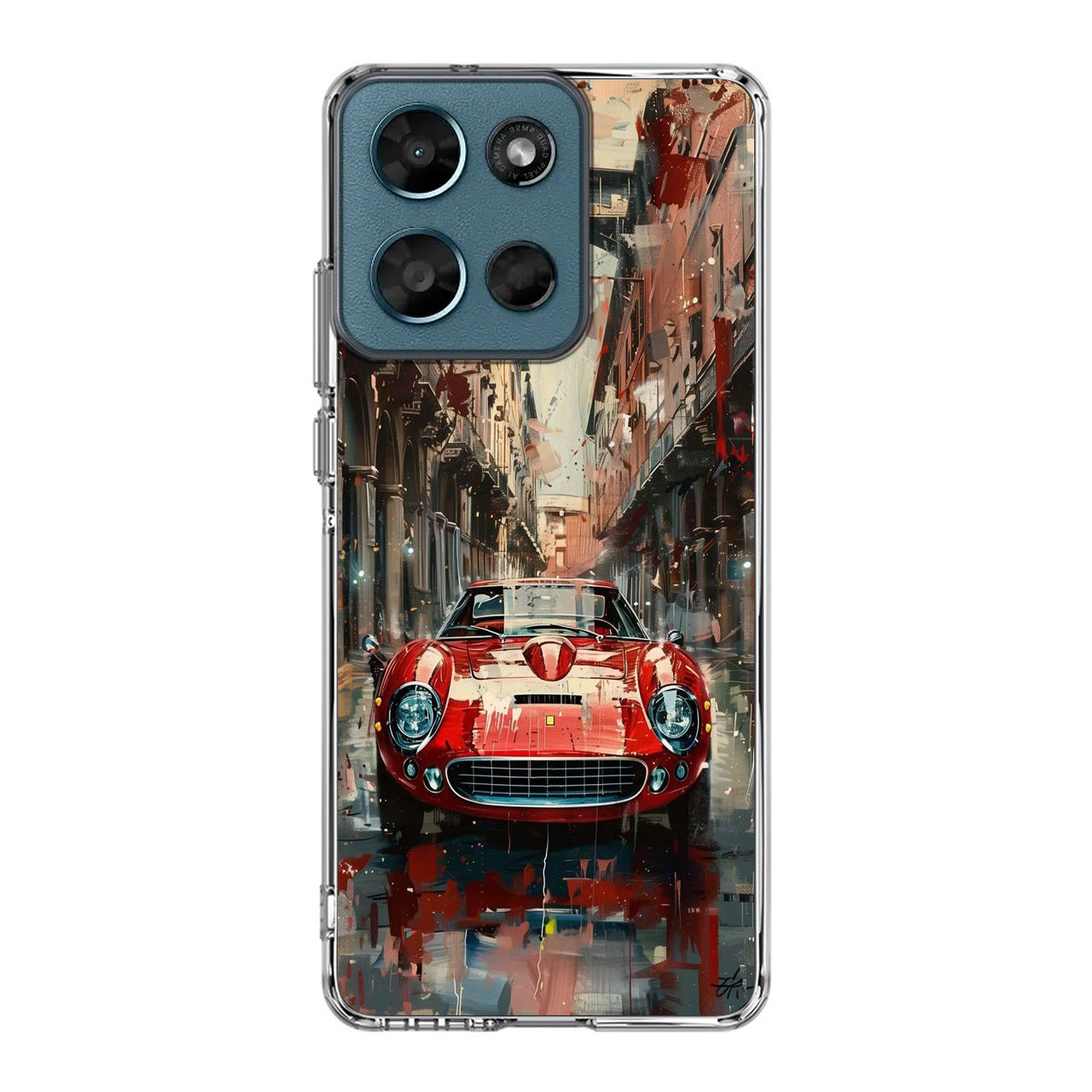 The Art of Motion Through Time Motorola Moto G Play 2026 Case