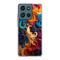 The Dance of Abstract Waves Motorola Moto G Play 2026 Case