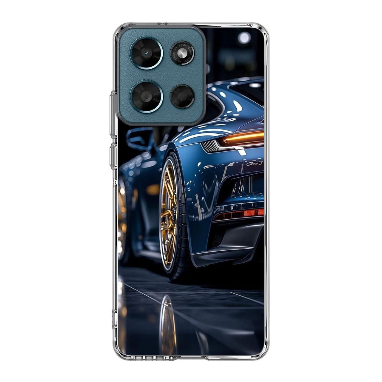Velvet Thunder Elegance on Wheels Motorola Moto G Play 2026 Case