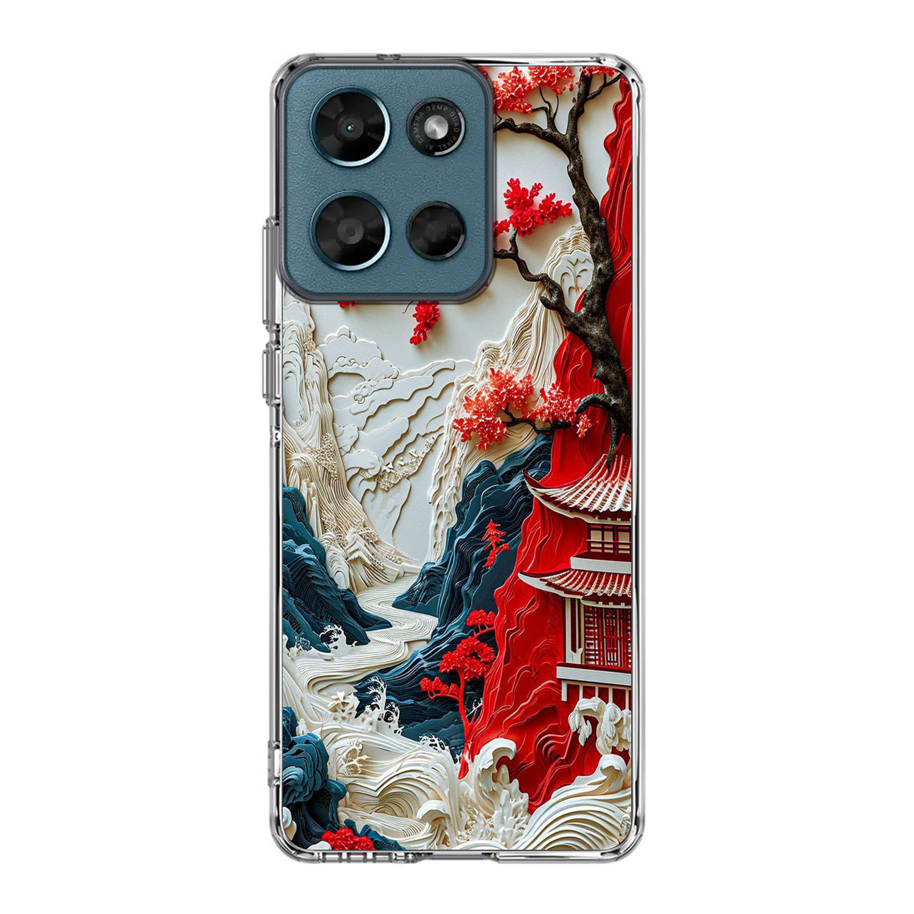Whispers of the Crimson Zen Motorola Moto G Play 2026 Case