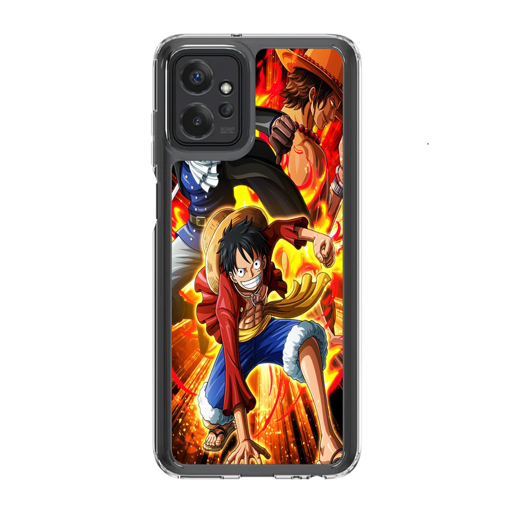 Ace Sabo Luffy Brotherhood Motorola Moto G Power 5G 2023 Case