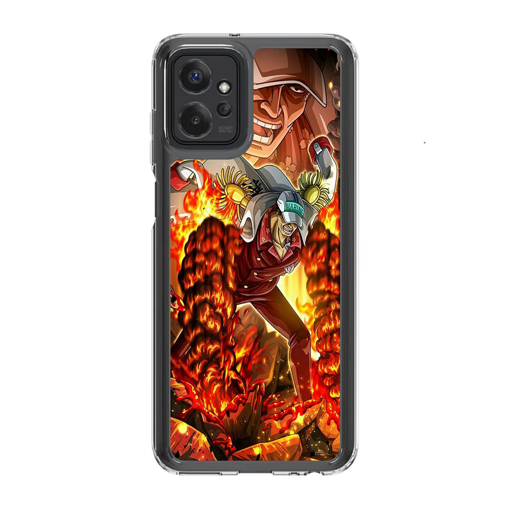 Akainu Exploding Volcano Motorola Moto G Power 5G 2023 Case