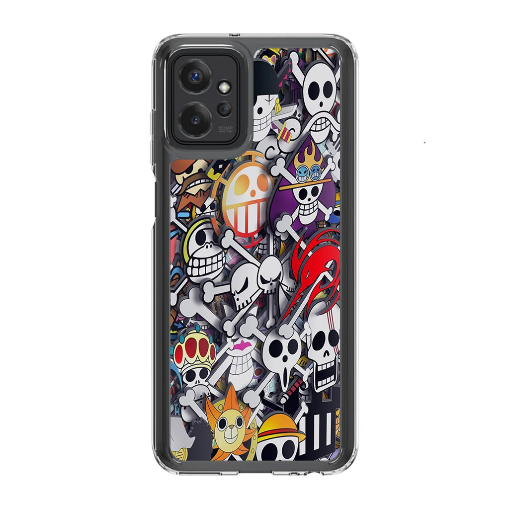 All Pirate Symbols One Piece Motorola Moto G Power 5G 2023 Case