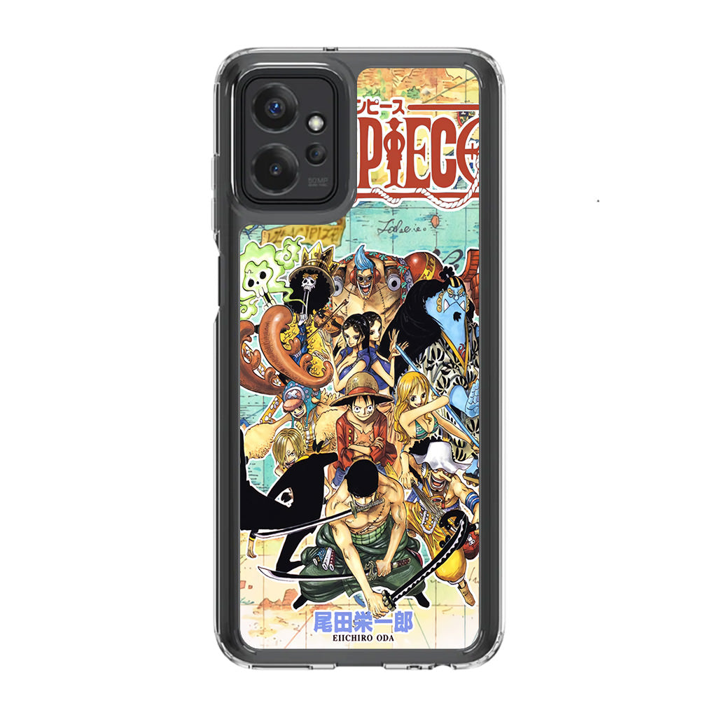 One Piece Comic Straw Hat Pirate Motorola Moto G Power 5G 2023 Case