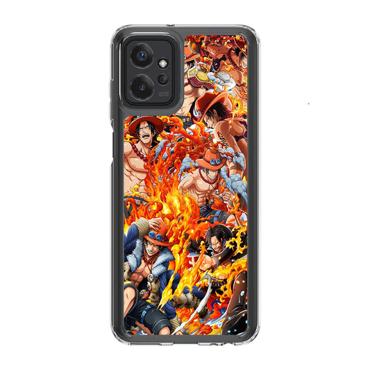 Portgas D Ace Collections Motorola Moto G Power 5G 2023 Case