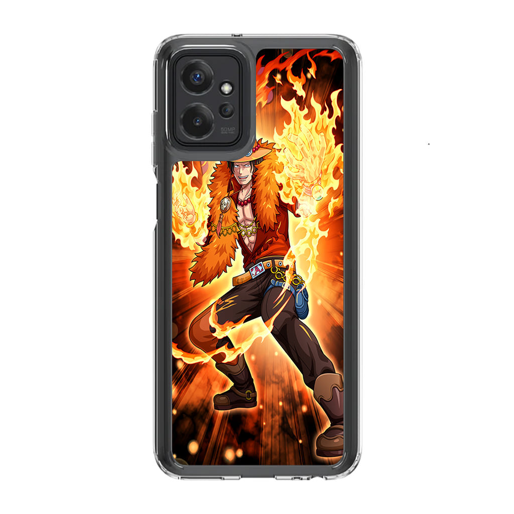 Portgas D Ace Fire Power Motorola Moto G Power 5G 2023 Case