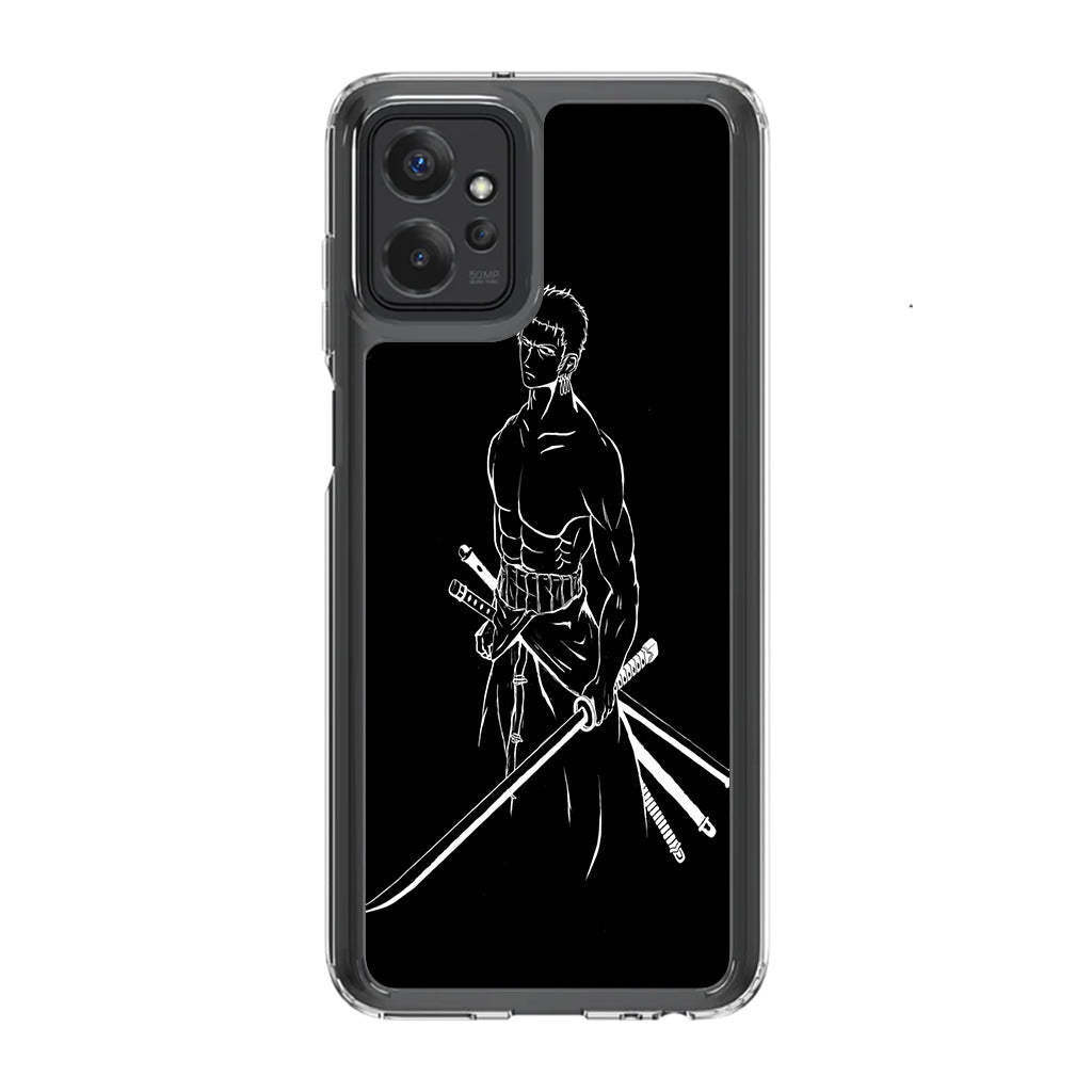 Roronoa Zoro Outlines Motorola Moto G Power 5G 2023 Case