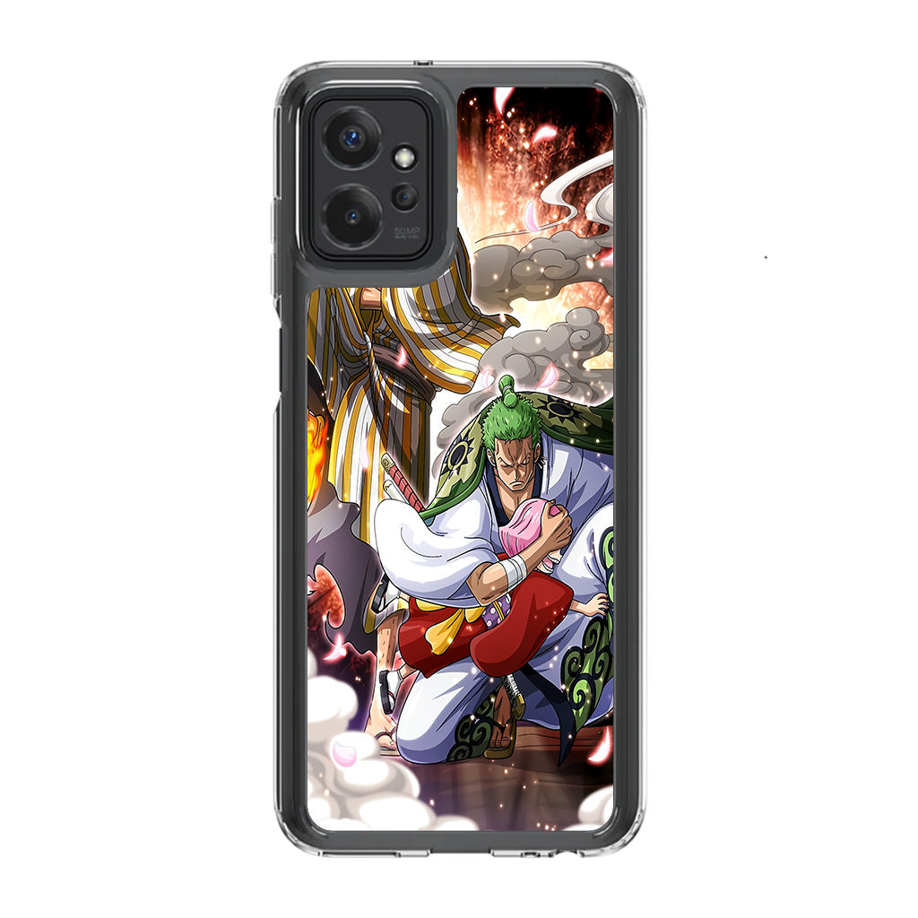 Sanji And Zoro Saving Otoko Motorola Moto G Power 5G 2023 Case