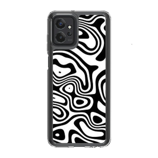 Abstract Black and White Background Motorola Moto G Power 5G 2023 Case