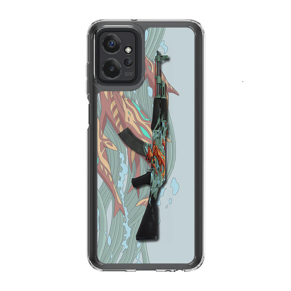 AK-47 Aquamarine Revenge Motorola Moto G Power 5G 2023 Case