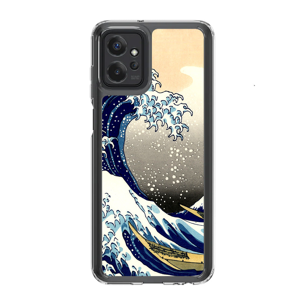 Artistic the Great Wave off Kanagawa Motorola Moto G Power 5G 2023 Case