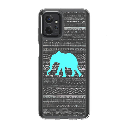 Aztec Elephant Turquoise Motorola Moto G Power 5G 2023 Case