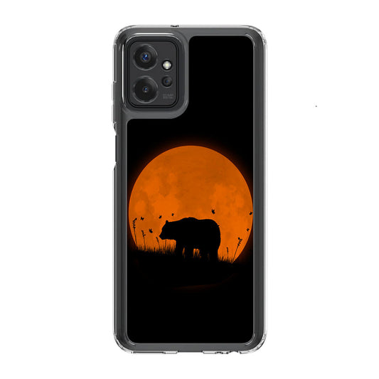 Bear Silhouette Motorola Moto G Power 5G 2023 Case