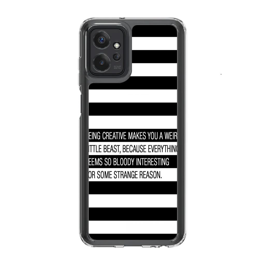 Being Creative Weird Motorola Moto G Power 5G 2023 Case