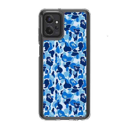 Blue Camo Motorola Moto G Power 5G 2023 Case