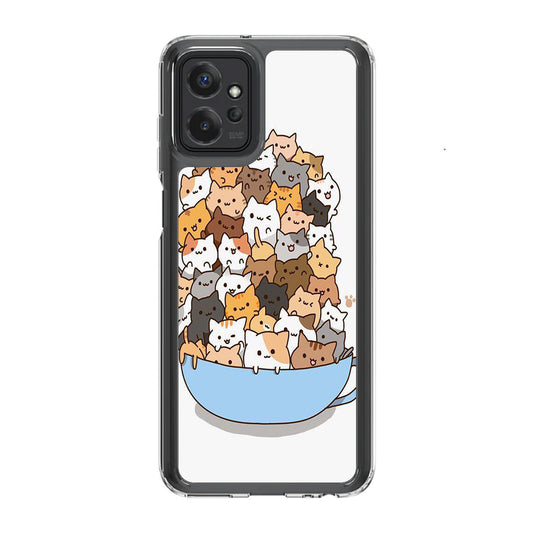 Cats on A Bowl Motorola Moto G Power 5G 2023 Case