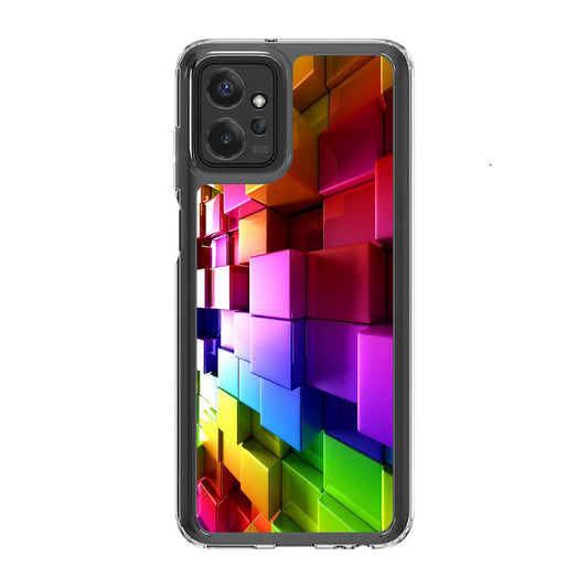 Colorful Cubes Motorola Moto G Power 5G 2023 Case