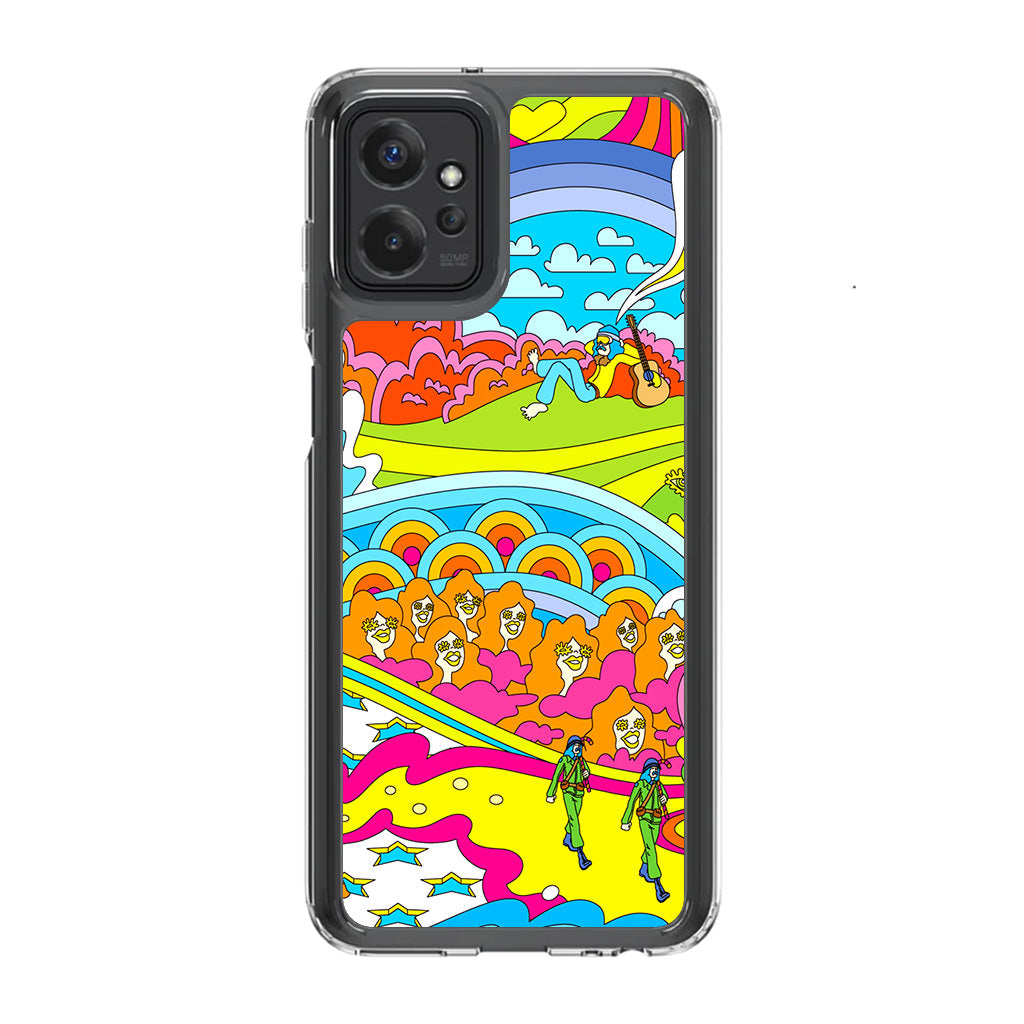 Colorful Doodle Motorola Moto G Power 5G 2023 Case