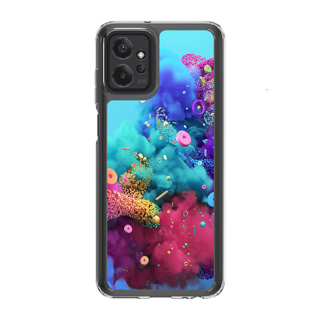 Colorful Smoke Boom Motorola Moto G Power 5G 2023 Case