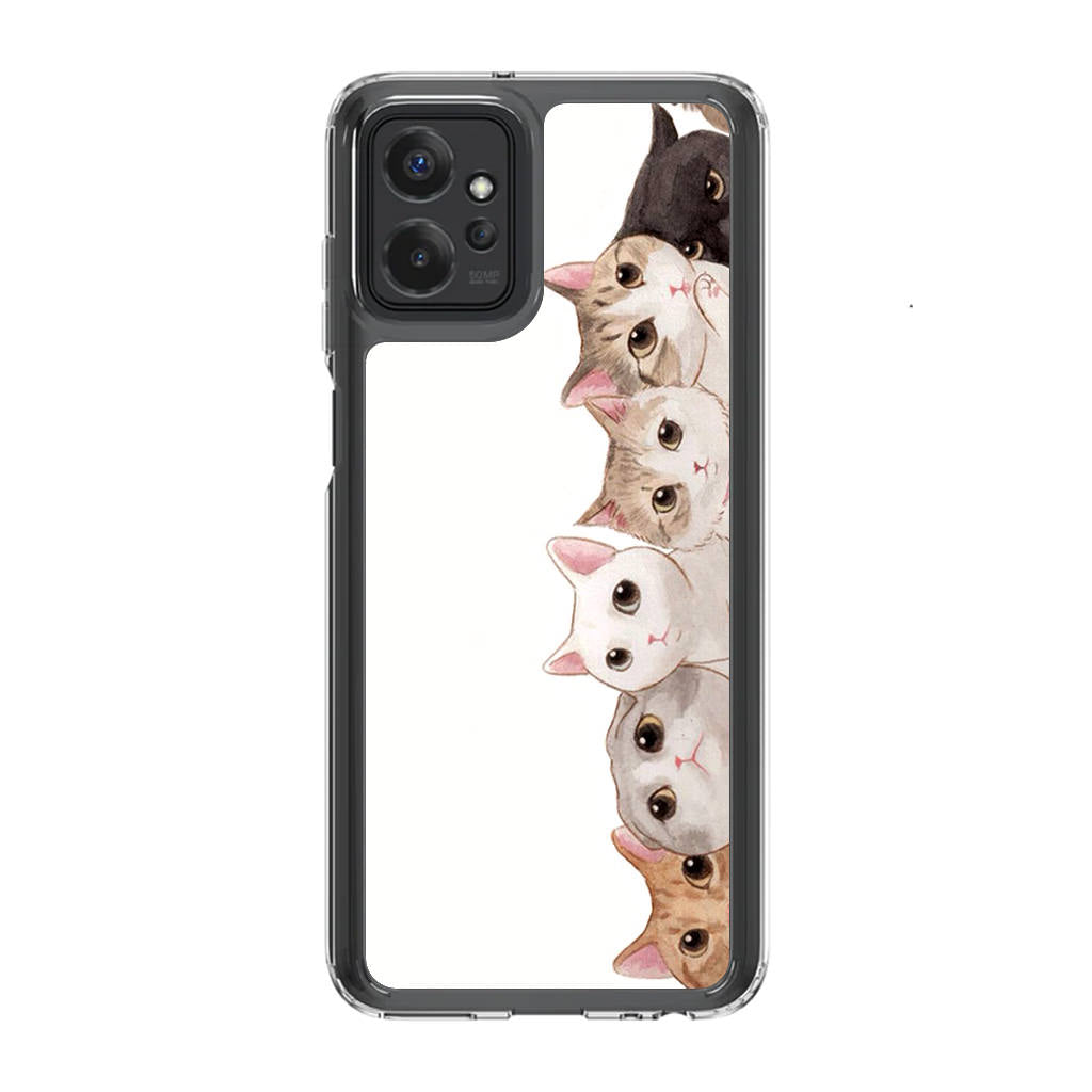 Cute Cats Vertical Motorola Moto G Power 5G 2023 Case