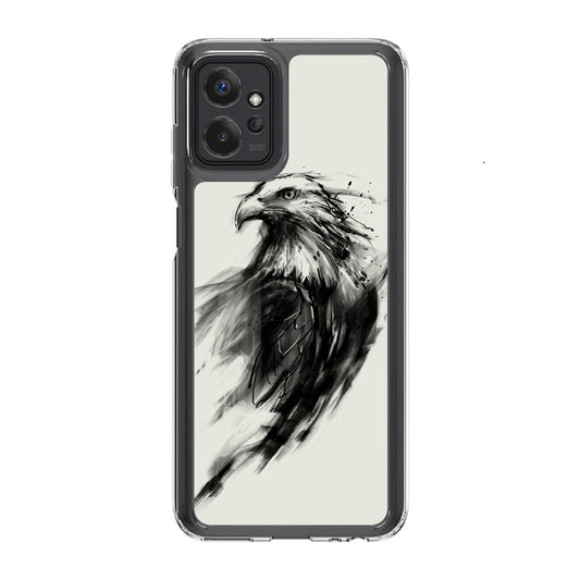 Eagle Art Black Ink Motorola Moto G Power 5G 2023 Case