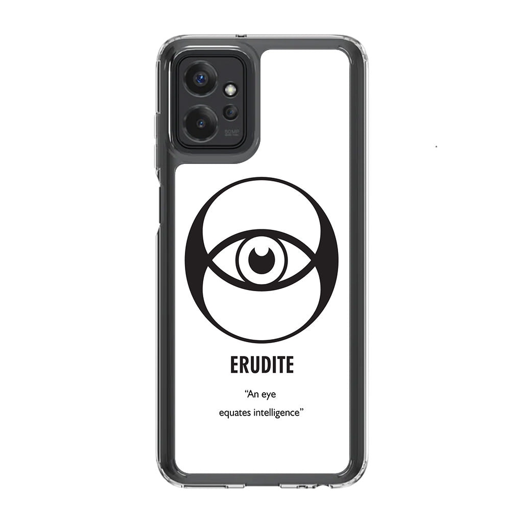 Erudite Divergent Faction Motorola Moto G Power 5G 2023 Case