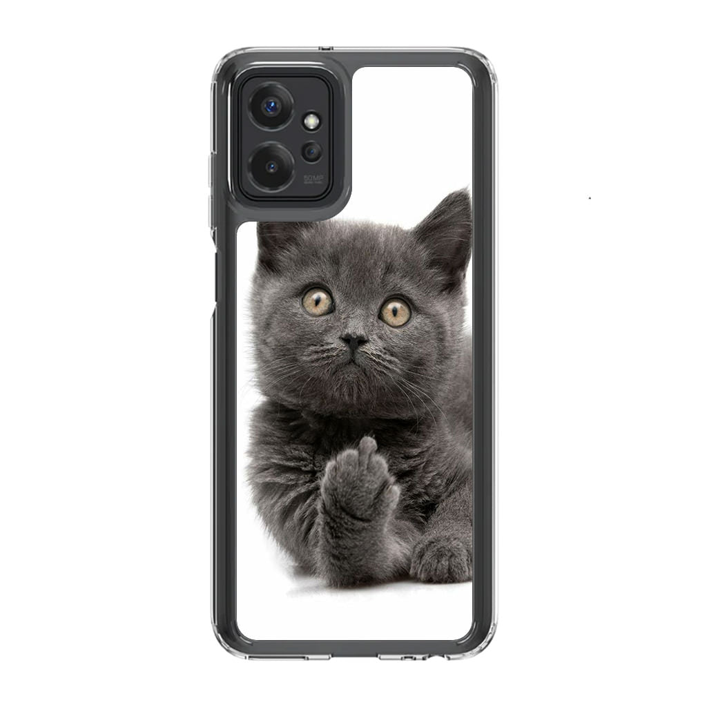 Finger British Shorthair Cat Motorola Moto G Power 5G 2023 Case