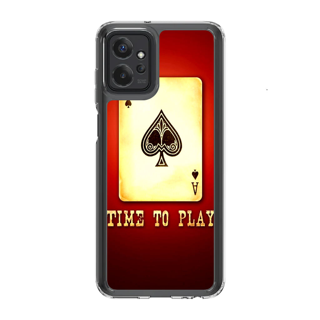 Game Card Time To Play Motorola Moto G Power 5G 2023 Case