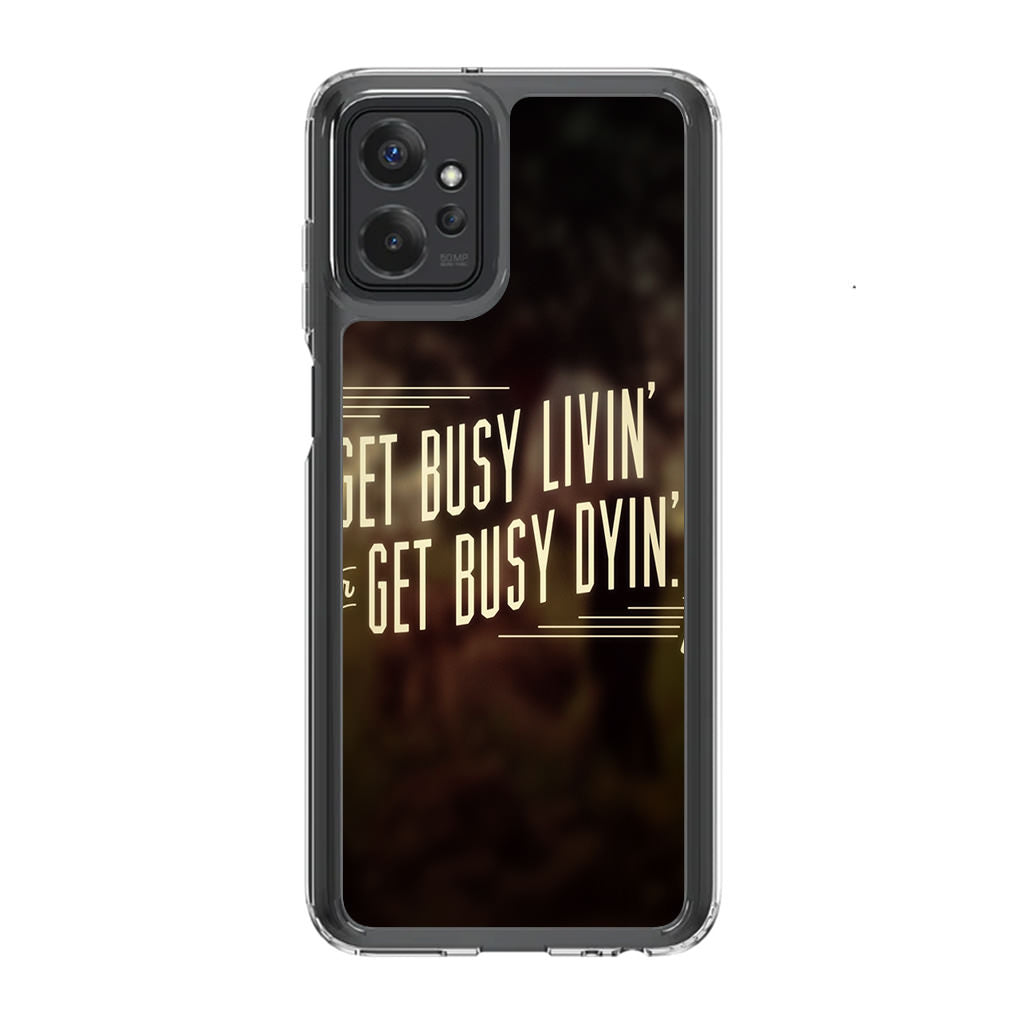 Get Living or Get Dying Motorola Moto G Power 5G 2023 Case