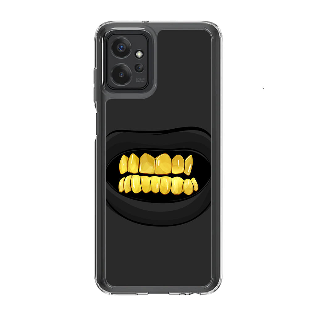 Gold Grillz Motorola Moto G Power 5G 2023 Case