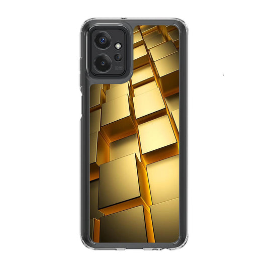 Golden Cubes Motorola Moto G Power 5G 2023 Case