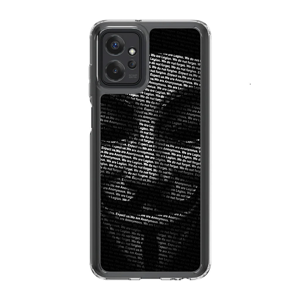 Guy Fawkes Mask Anonymous Motorola Moto G Power 5G 2023 Case