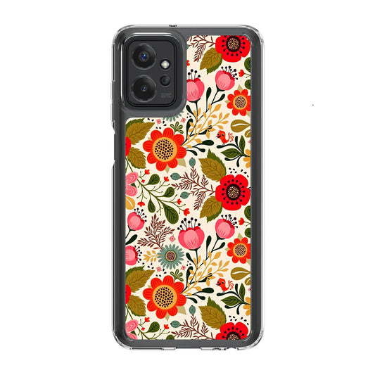 Hello Spring Pattern Motorola Moto G Power 5G 2023 Case