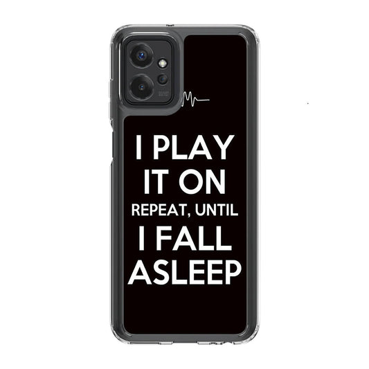 I Play It On Repeat Motorola Moto G Power 5G 2023 Case