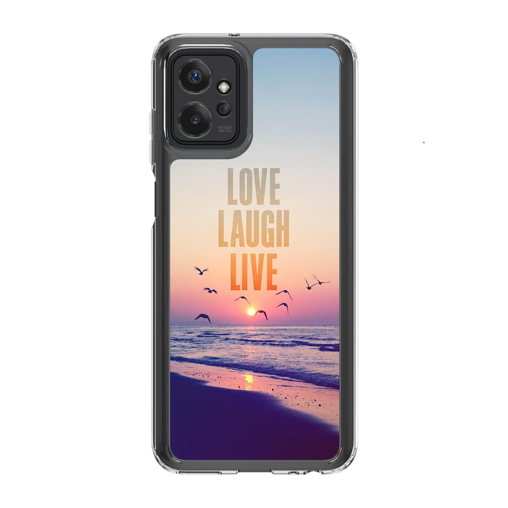 Love Laugh Live Motorola Moto G Power 5G 2023 Case