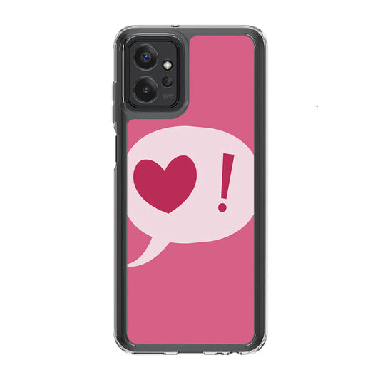 Love Pink Motorola Moto G Power 5G 2023 Case