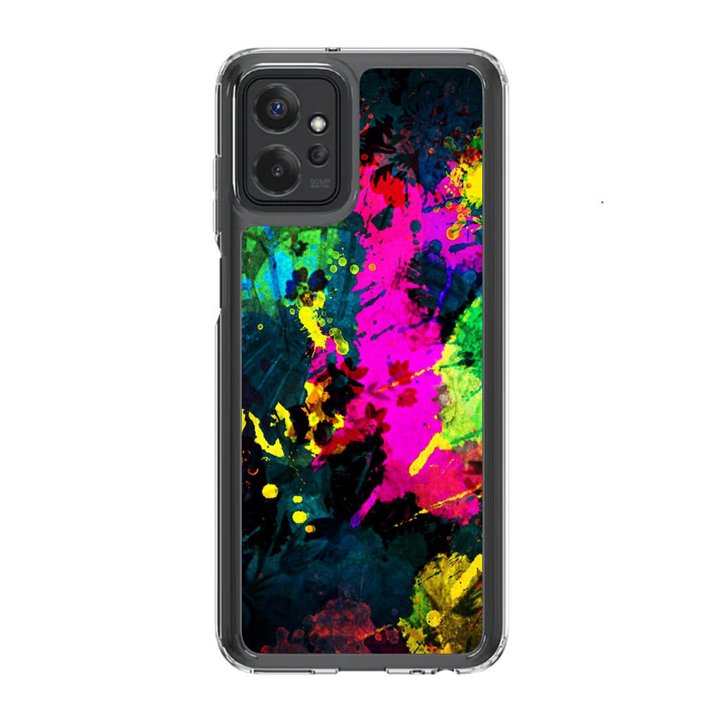 Mixture Colorful Paint Motorola Moto G Power 5G 2023 Case