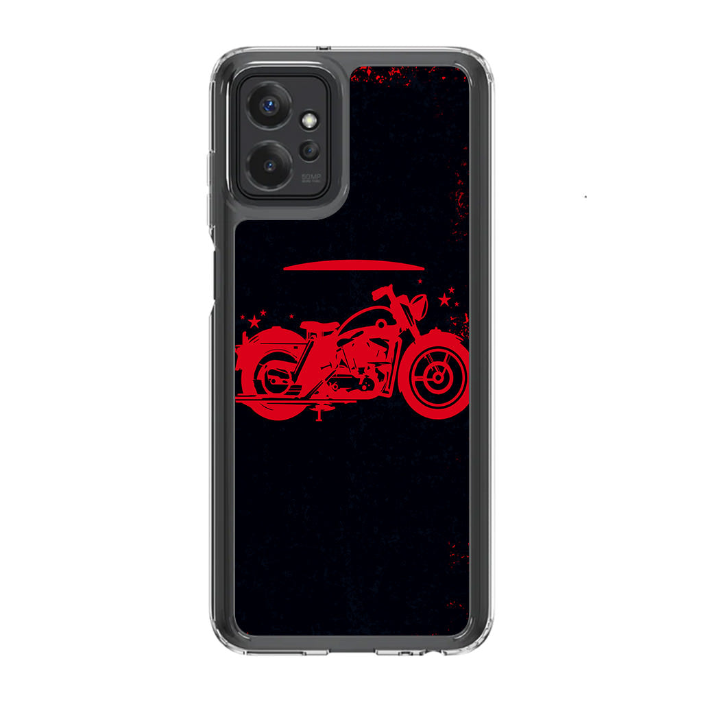 Motorcycle Red Art Motorola Moto G Power 5G 2023 Case