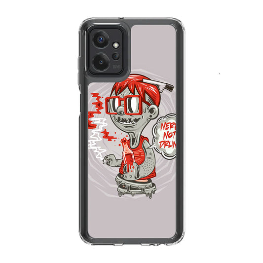 Nerd Not Drunk Zombie Motorola Moto G Power 5G 2023 Case